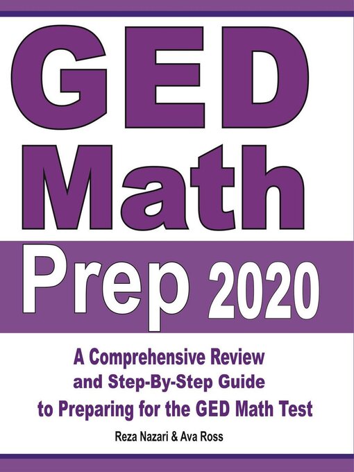 Cover image for GED Math Prep 2020